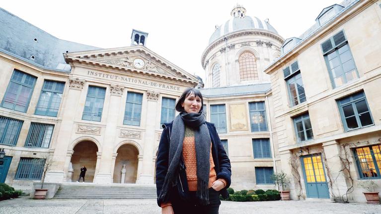 Catherine Meurisse, la bande dessinée sous la Coupole